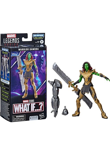 What If...? - Legends Warrior Gamora Aksiyon Figürü (Hydra Stomper Baf)