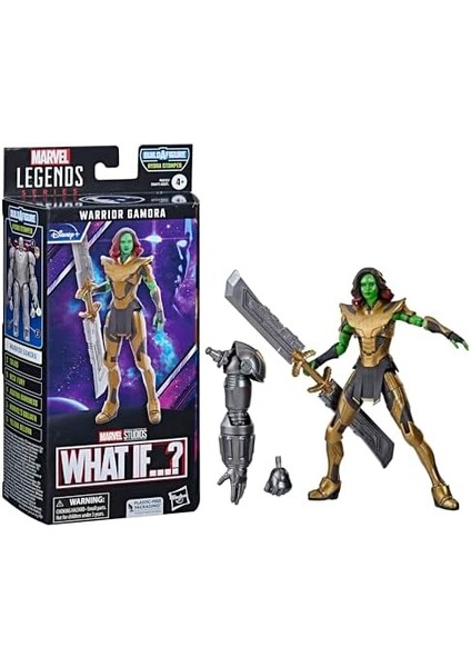 What If...? - Legends Warrior Gamora Aksiyon Figürü (Hydra Stomper Baf)