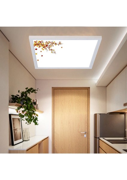 60WATT-GÜÇLÜ Işık-Özel TASARIM-60 x 60 Ledli Koridor Tavan Avize-Tavana Yapışık Yatak Odası LED Avize fiyatları