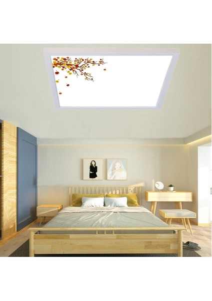 60WATT-GÜÇLÜ Işık-Özel TASARIM-60 x 60 Ledli Koridor Tavan Avize-Tavana Yapışık Yatak Odası LED Avize indirimleri