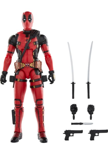 Legends Serisi Deadpool, Deadpool & Wolverine Koleksiyon 14 Yaş ve Üzeri Yetişkinler Için 6 Inç Aksiyon Figürü