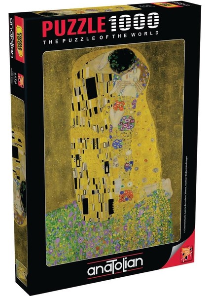 Puzzle - Öpücük / 1000 Parça Puzzle, #1174