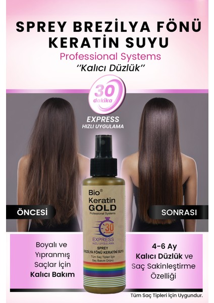 Express Brezilya Fönü Keratini Suyu 150 ml