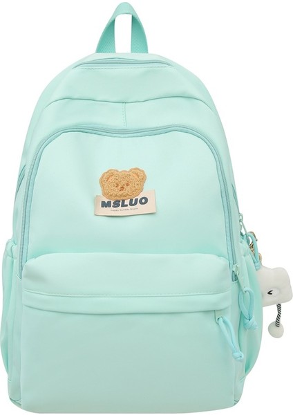 Macaron Yumuşak ve Sevimli Okul Çantası, Yüksek Görünüm, Büyük Kapasite, Hafif ve Çok Yönlü, Ilkokul ve Ortaokul Öğrencileri Için. Iki Parçalı Sırt Çantası (Yurt Dışından)
