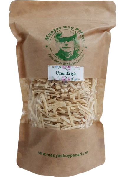 Doğal Ev Yapımı Köy Yumurtalı Erişte 500gr'Lık Paket