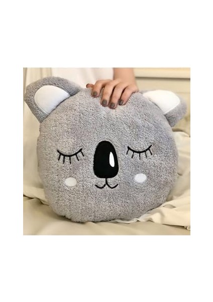 Koala Tasarımlı Peluş Yastık Ürün Boyutu: 27 x 28 cm