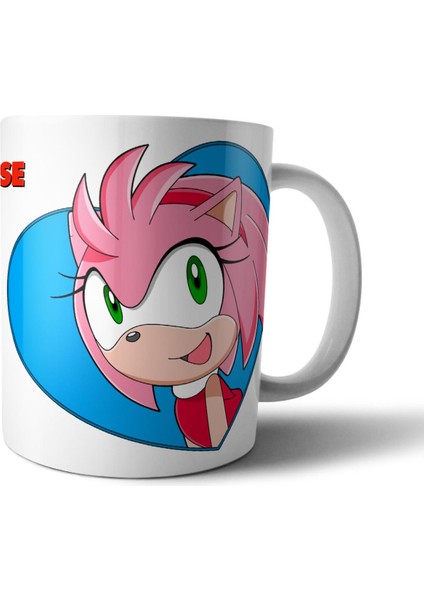 Amy Rose - Sonic The Hedgehog Kupa Bardak Model 5