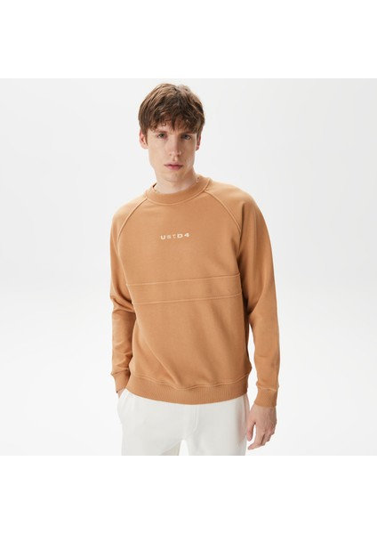 Unıted4 Classic Erkek Kahverengi Sweatshirt