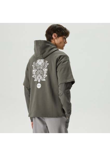 Unıted4 Classic erkek Gri Hoodie fiyatları