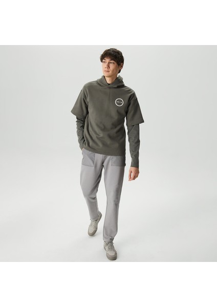 Unıted4 Classic erkek Gri Hoodie modelleri