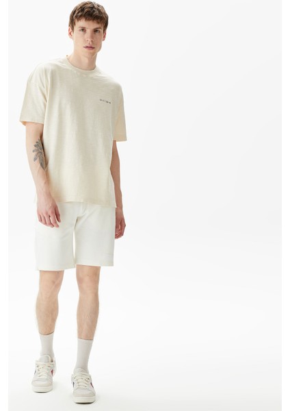 Unıted4 Classic Erkek Beyaz Şort