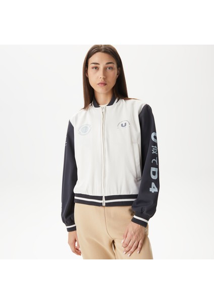 Unıted4 Collage Kadın Krem Ceket