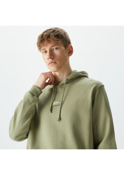 Unıted4 Classic Erkek Haki Hoodie