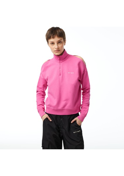 Unıted4 Essentials Kadın Pembe Eşofman Üstü