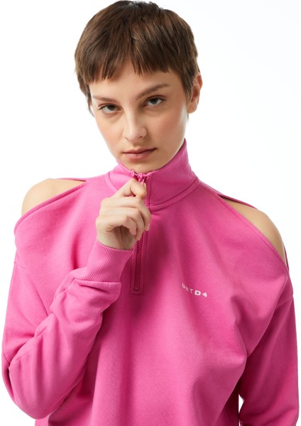 Unıted4 Essentials Kadın Pembe Eşofman Üstü