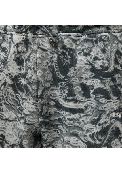 Unıted4 Limited Edition Dragon Short Erkek Gri Şort indirimleri