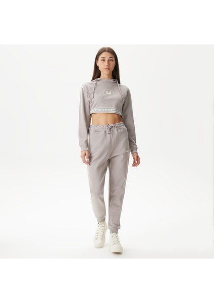Unıted4 Classic Kadın Gri Hoodie modelleri