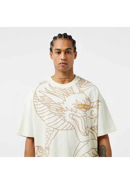 United Classic Erkek Krem T-Shirt fırsatları