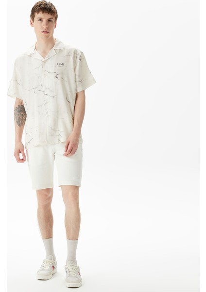 Unıted4 Classic Erkek Krem Gömlek modelleri
