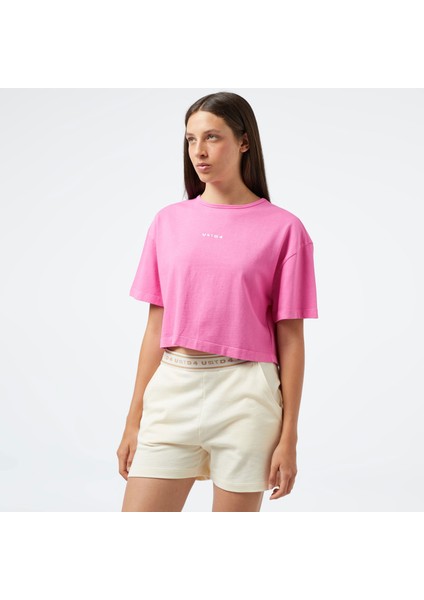 Unıted4 Essentials Kadın Pembe Crop