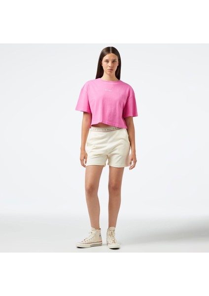 Unıted4 Essentials Kadın Pembe Crop modelleri