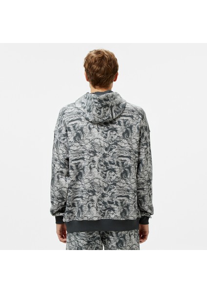 Unıted4 Limited Edition Dragon Erkek Gri Sweatshirt