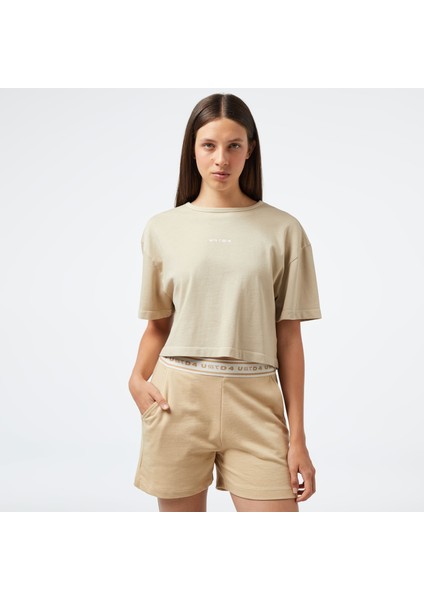 Unıted4 Classic Kadın Haki T-Shirt