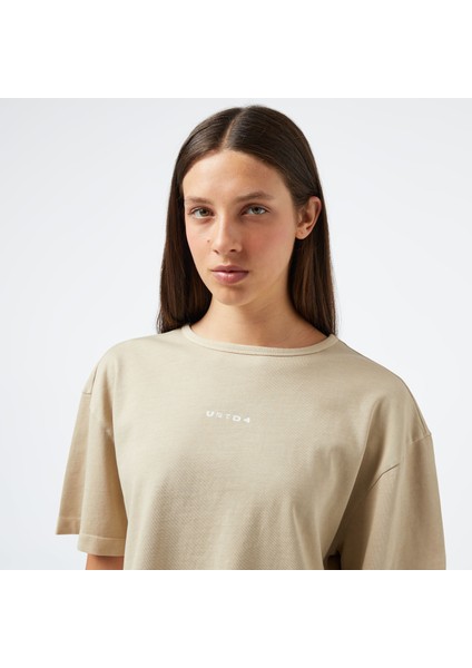 Unıted4 Classic Kadın Haki T-Shirt fırsatları