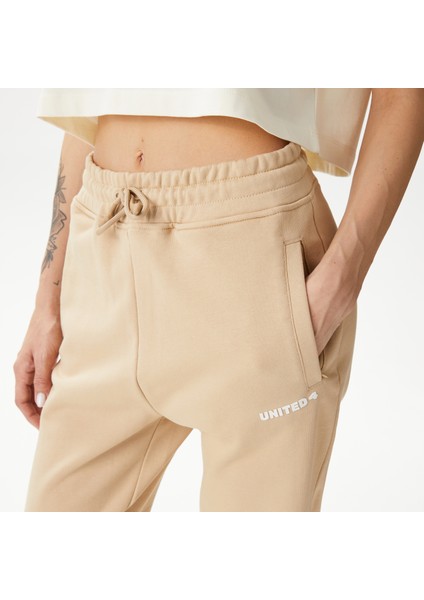 Unıted4 Classic Kadın Krem Eşofman Altı fırsatları