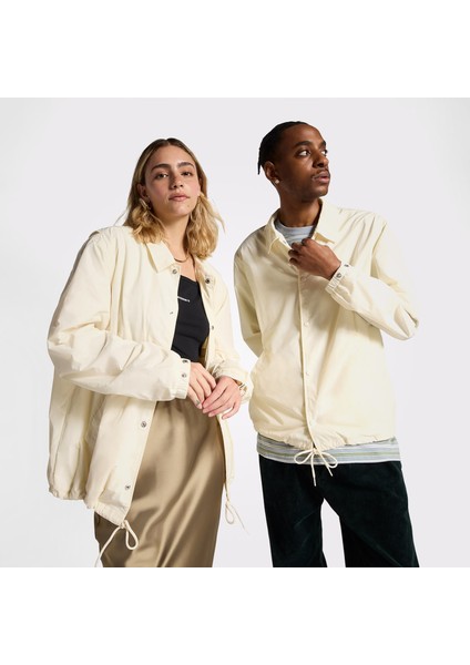 Go-To Andover Unisex Krem Antrenör Ceketi