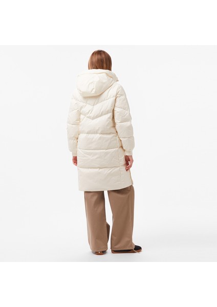 Classic Kadın Kapüşonlu Krem Ceket fiyatları