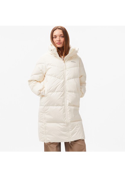 Classic Kadın Kapüşonlu Krem Ceket fırsatları