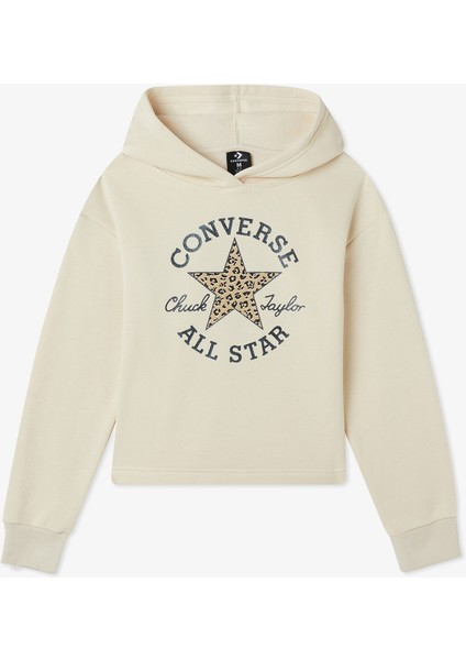 Classic Çocuk Bej Hoodie