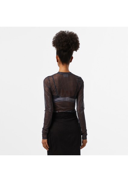 Unıted4 Tulle Dragon Kadın Siyah T-Shirt fiyatları