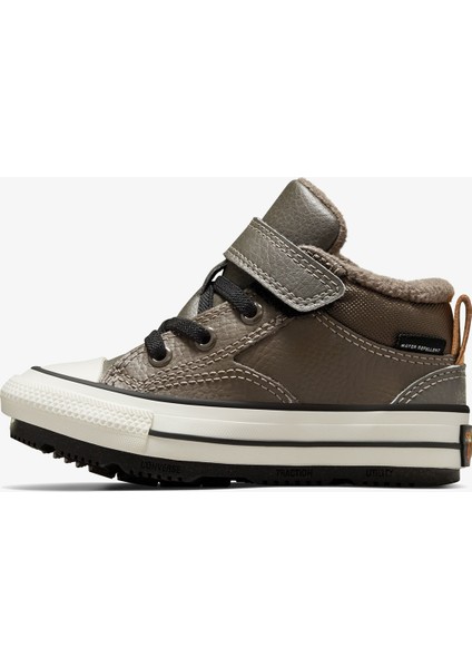 Chuck Taylor All Star Malden Street Bebek Kahverengi Deri Bot