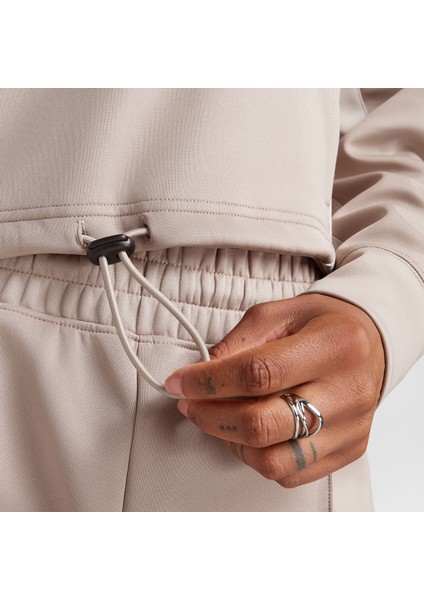 Classic Yarım Fermuarlı Kadın Kahverengi Sweatshirt fırsatları