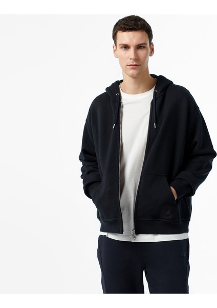 Classic Unisex Siyah Sweatshirt indirimleri