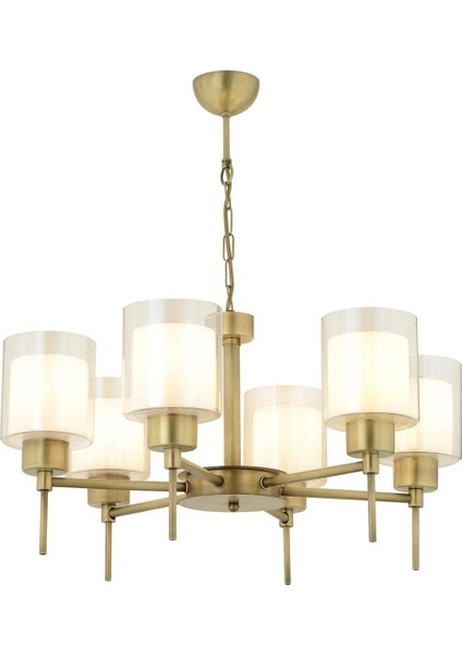 Goldie 6 Lı Eskitme Modern Yatak Odası Salon Avize indirimleri