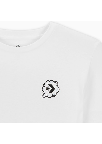 Classic Erkek Grafik Baskılı Beyaz T-Shirt modelleri