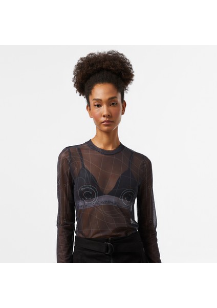 Unıted4 Tulle Dragon Kadın Siyah T-Shirt fırsatları