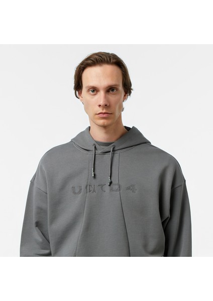Unıted4 Pieces Erkek Gri Hoodie
