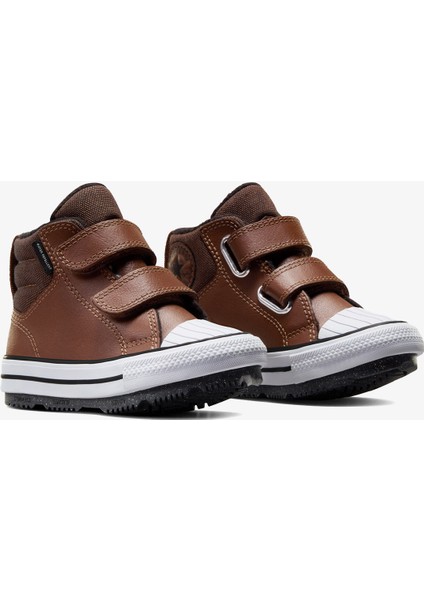 Chuck Taylor All Star Berkshire Bebek Kahverengi Deri Bot fiyatları