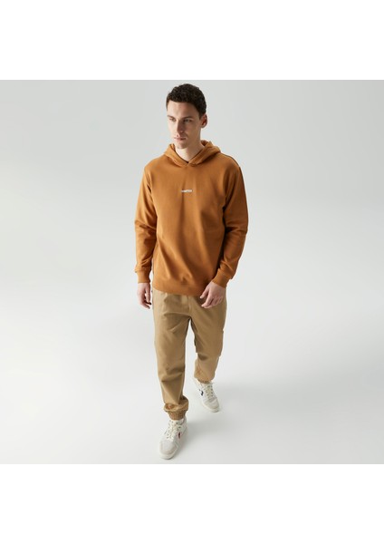 Classic erkek Kahverengi Hoodie modelleri