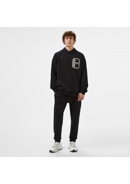Unıted4 Sport Erkek Siyah Antrenman Sweatshirt