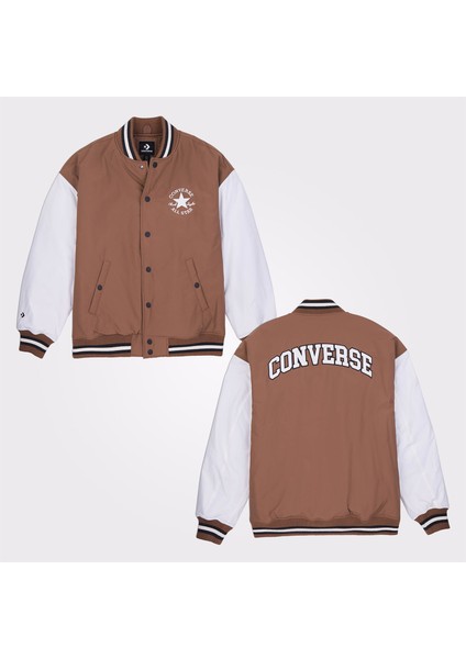 Classic Erkek Kahverengi Bomber Ceket