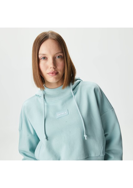 Unıted4 Classic Kadın Yeşil Hoodie