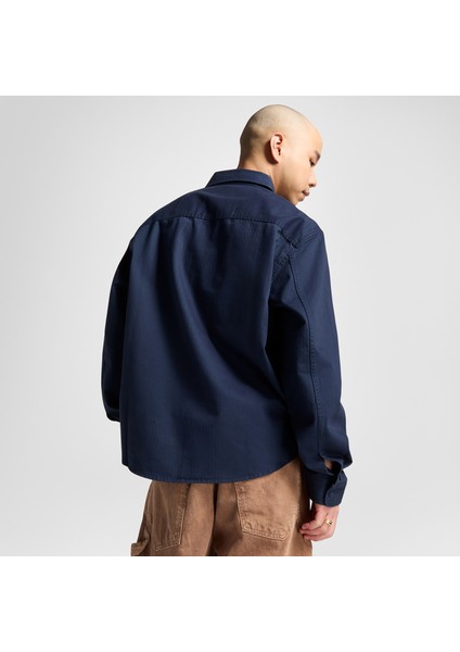 Erkek Cepli Lacivert Gömlek fiyatları