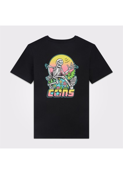 Cons Erkek Baskılı Siyah T-Shirt fiyatları