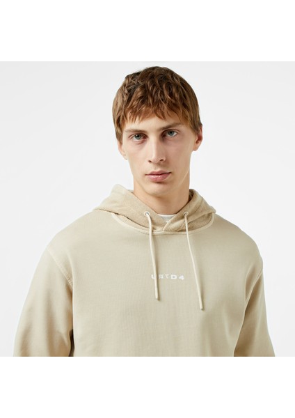 Unıted4 Classic Erkek Krem Sweatshirt