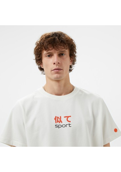 Unıted4 Sport Training Dept Erkek Beyaz Antrenman T-Shirt fırsatları